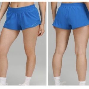LULULEMON Hottie hot shorts 2.5”, low rise